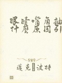 眼睛嘴角抽搐是什么原因引起的