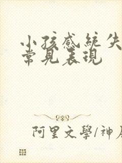 小孩感统失调的常见表现