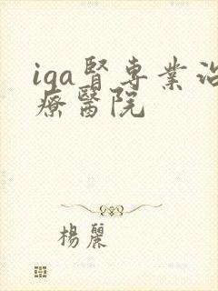 iga肾专业治疗医院