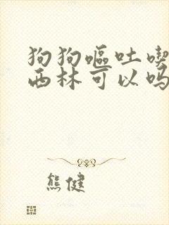 狗狗呕吐吃阿莫西林可以吗