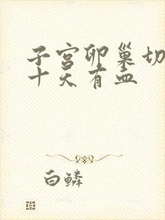 子宫卵巢切除后十天有血