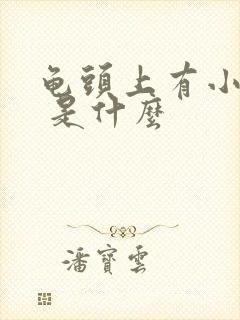 龟头上有小红斑 是什么