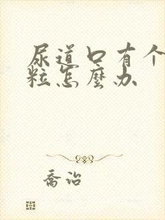 尿道口有个小肉粒怎么办