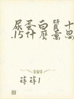 尿蛋白质十一0.15什么意思