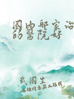 国内哪家治肾病的医院好