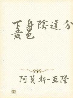 下身阴道分泌物黄色