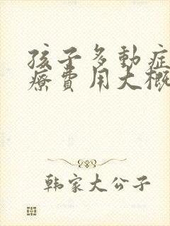 孩子多动症的治疗费用大概多少