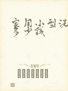 家用小型洗衣机多少钱