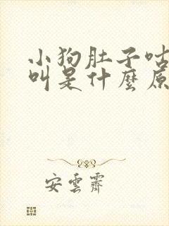 小狗肚子咕噜噜叫是什么原因