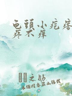 龟头小疙瘩 不疼不痒