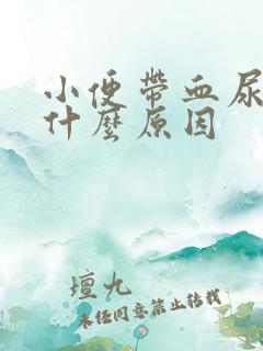 小便带血尿血是什么原因