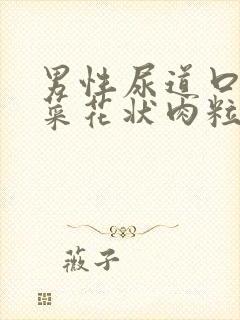 男性尿道口长出菜花状肉粒