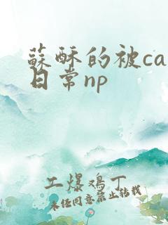 苏酥的被cao日常np