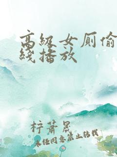 高级女厕偷拍在线播放