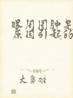 眼周围肿是什么原因引起的