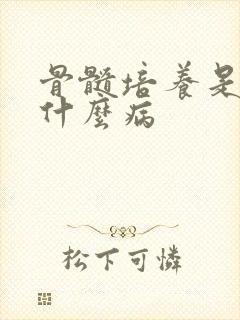 骨髓培养是检查什么病