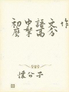 初中语文作文怎么拿高分