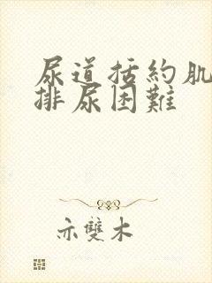 尿道括约肌紧张排尿困难