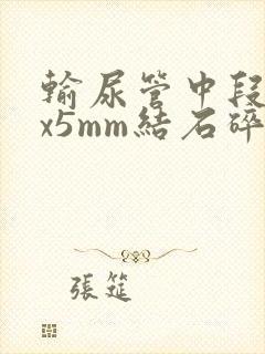 输尿管中段12x5mm结石碎石还是软镜取石