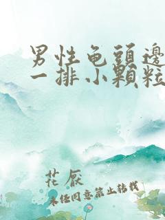 男性龟头边缘有一排小颗粒的怎么回事