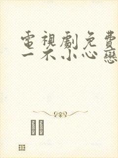 电视剧免费全集一不小心恋爱了