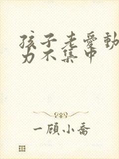 孩子老爱动注意力不集中