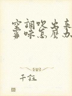 空调吹出来风有霉味怎么办