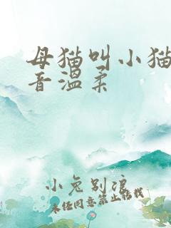 母猫叫小猫的声音温柔