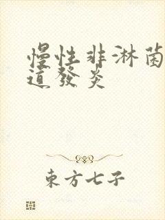 慢性非淋菌性尿道发炎