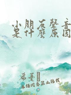 小朋友声音嘶哑是什么原因造成的