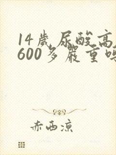 14岁尿酸高到600多严重吗