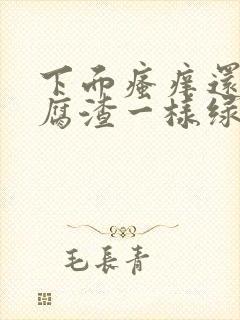 下面瘙痒还有豆腐渣一样绿色的分泌物