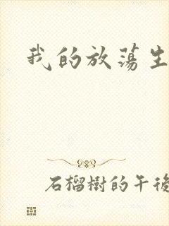我的放荡生活