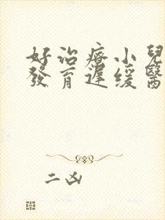 好治疗小儿智力发育迟缓医院