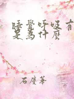 睡觉呼吸有鸣音是为什么