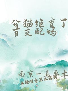 公猫绝育了还会有交配吗