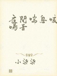 夜间喘息咳嗽哮鸣音