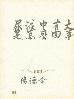 尿液中有大泡沫是怎么回事