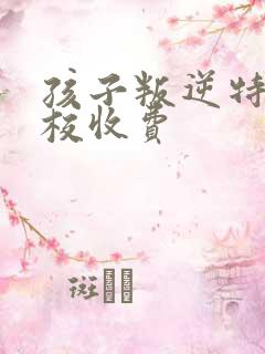 孩子叛逆特训学校收费