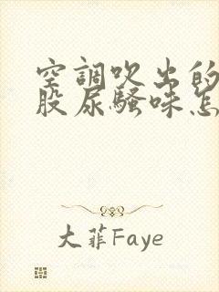 空调吹出的风有股尿骚味怎么回事