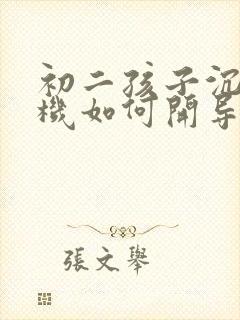 初二孩子沉迷手机如何开导