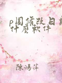 p图修改日期用什么软件