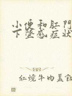 小便和肛门胀痛下坠感症状