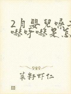 2月婴儿嗓子呼哧呼哧是怎么回事