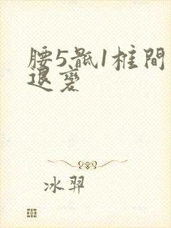 腰5骶1椎间盘退变