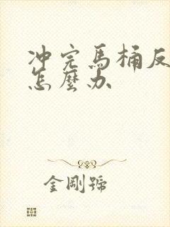 冲完马桶反臭味怎么办