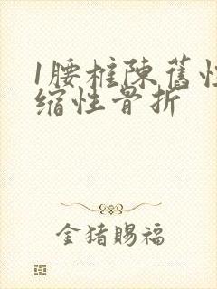 1腰椎陈旧性压缩性骨折