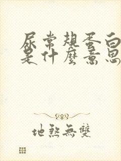 尿常规蛋白质+是什么意思