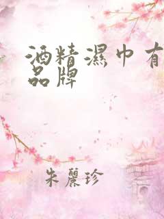 酒精湿巾有哪些品牌