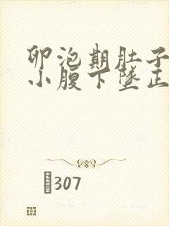 卵泡期肚子胀痛小腹下坠正常吗